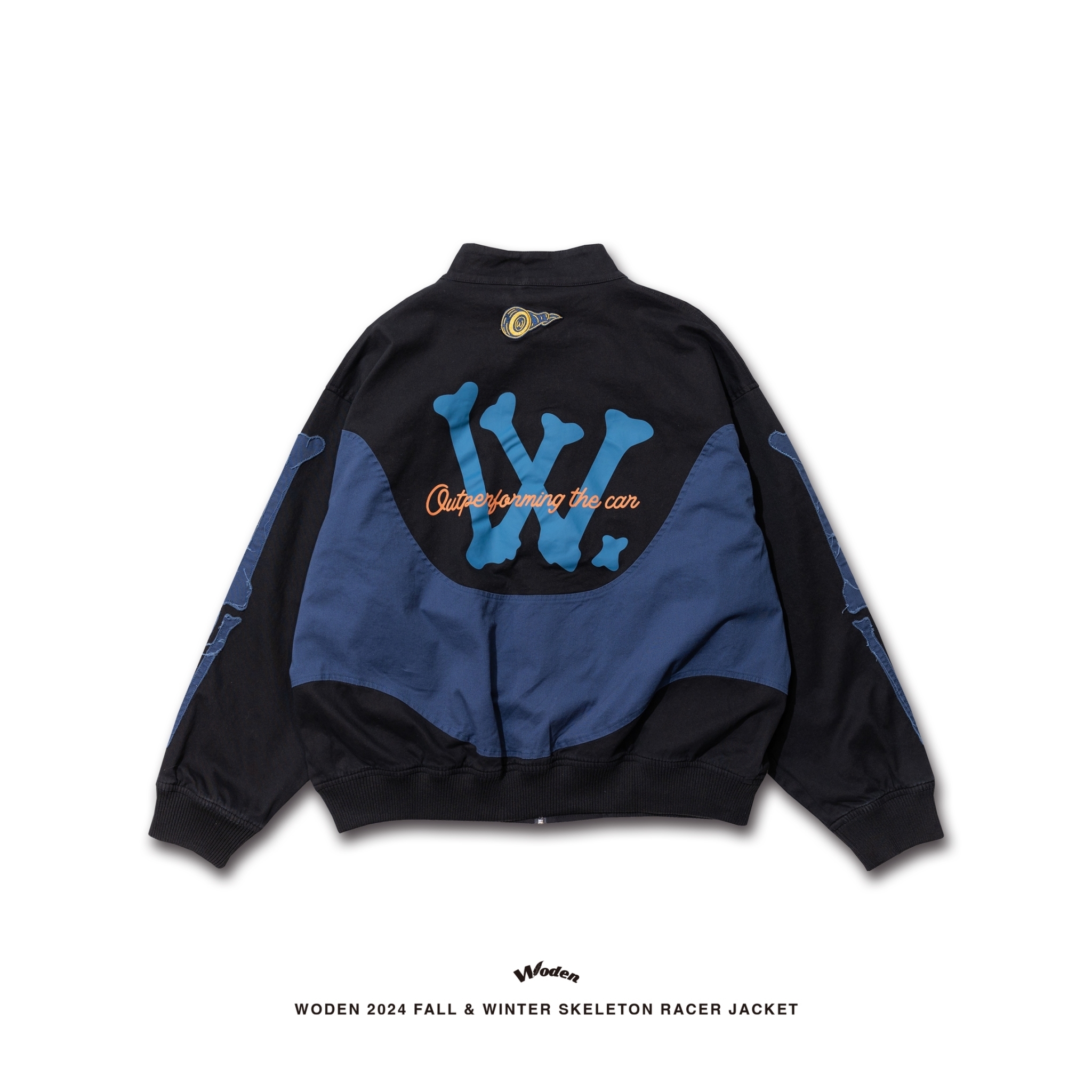 WODEN 2024 Fall & Winter 054 Skeleton Racer Jacket