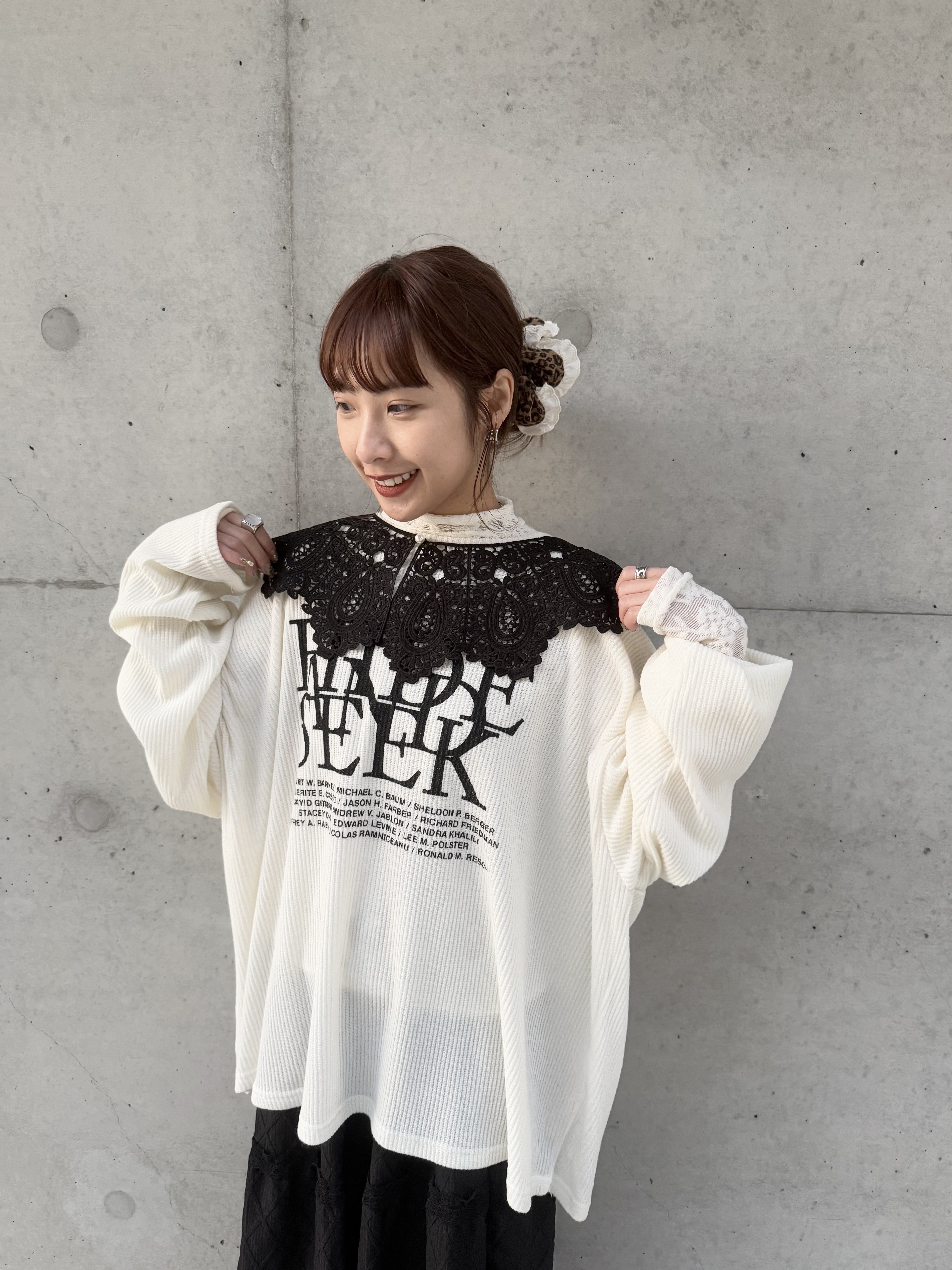 隨性字母寬鬆Top