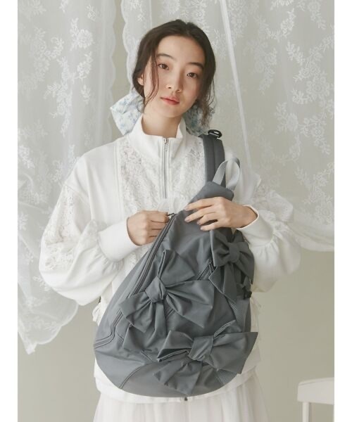merry jenny / Ribbon one shoulder bag
