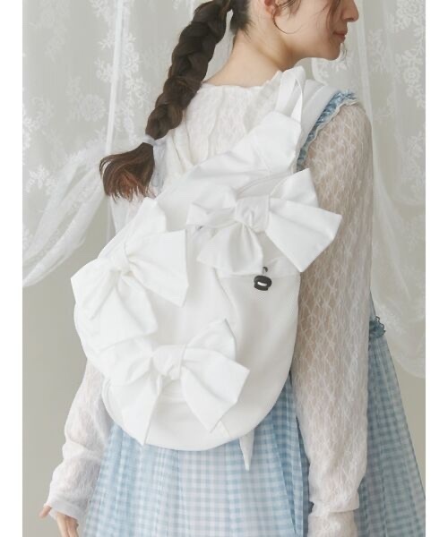 merry jenny / Ribbon one shoulder bag