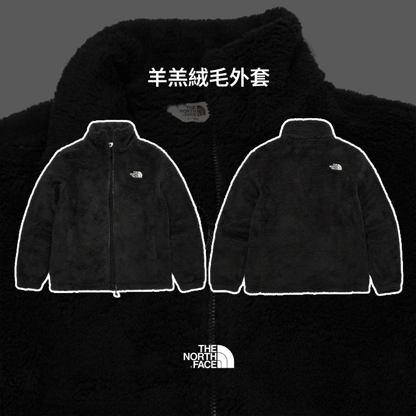 The North Face 北臉 羊羔毛 絨毛 外套