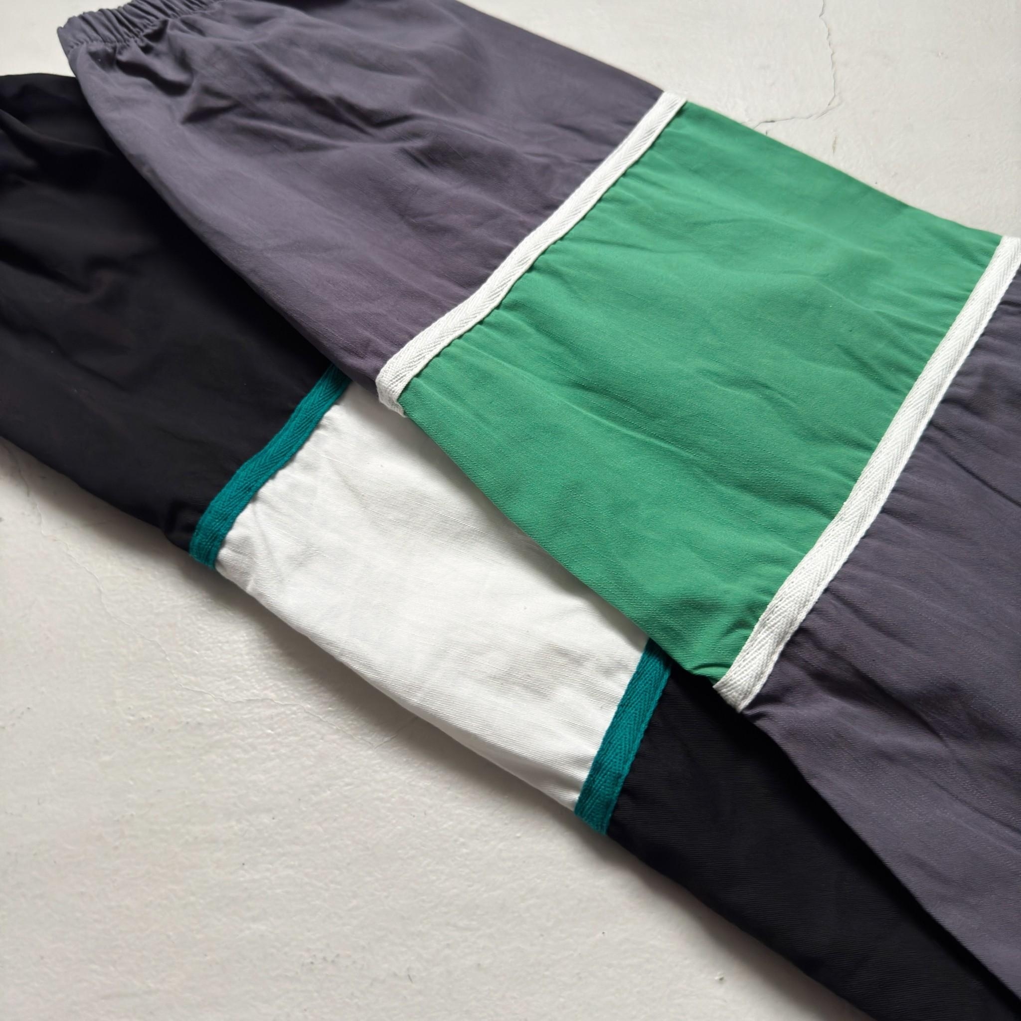 Michgan 美式復古撞色接袖外套 98222