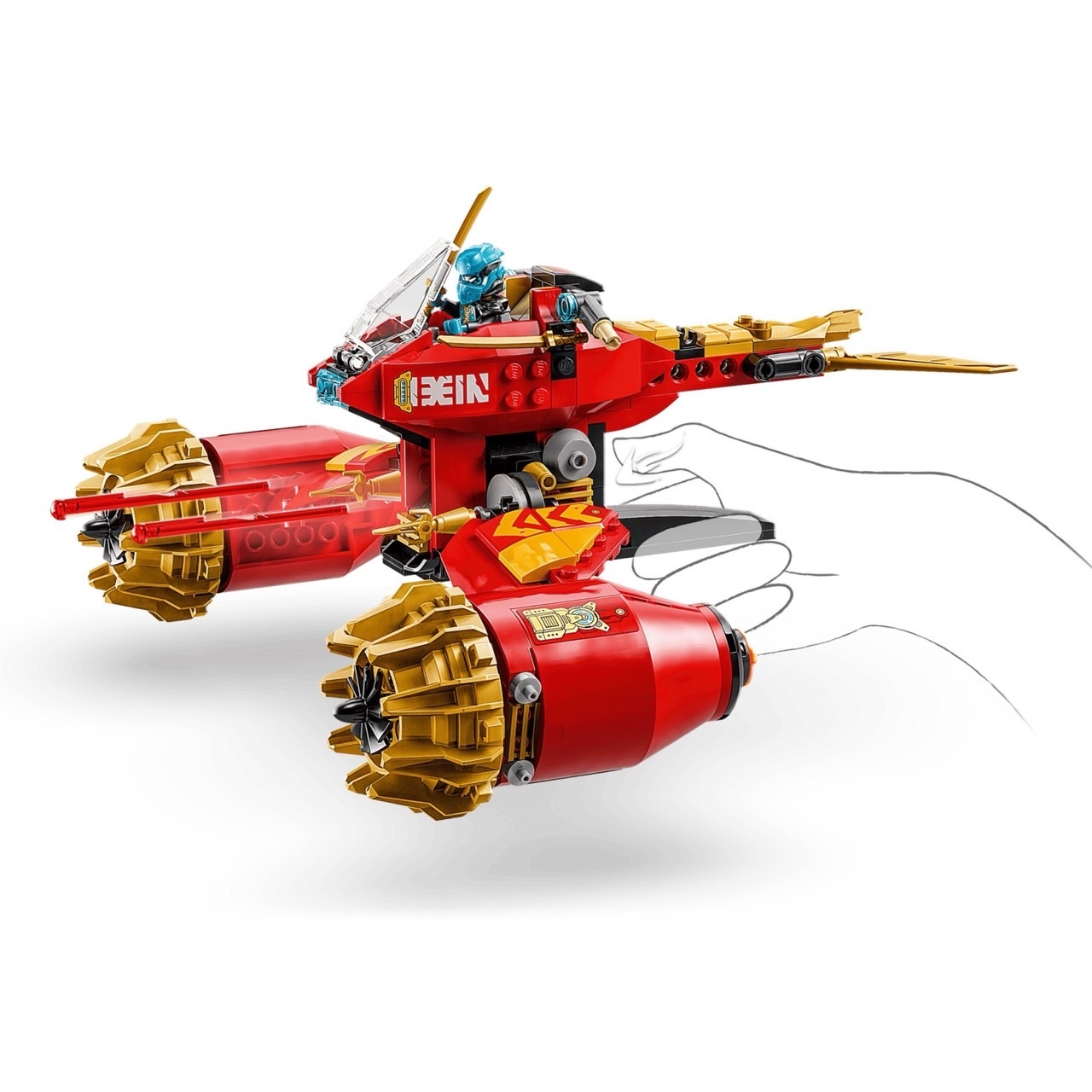 LEGO 71830 赤地的機械人風暴騎士LEGO® Ninjago系列