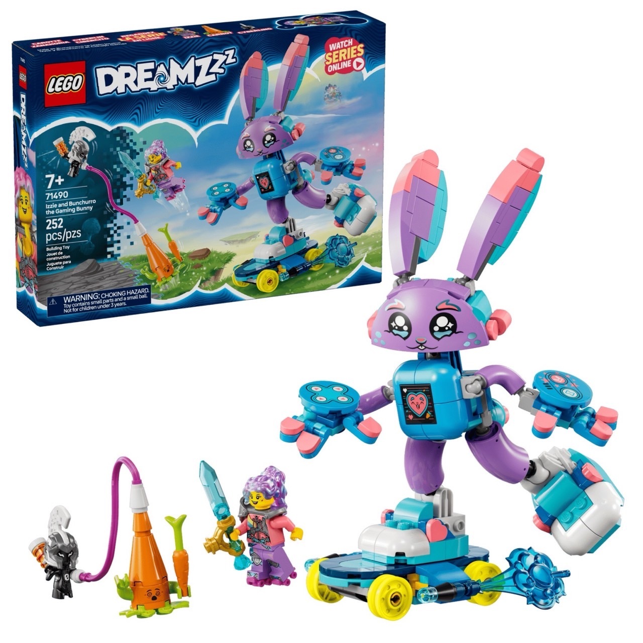 姉 LEGO 71490 伊茲和電玩小兔邦啾洛LEGO® DREAMZzz系列