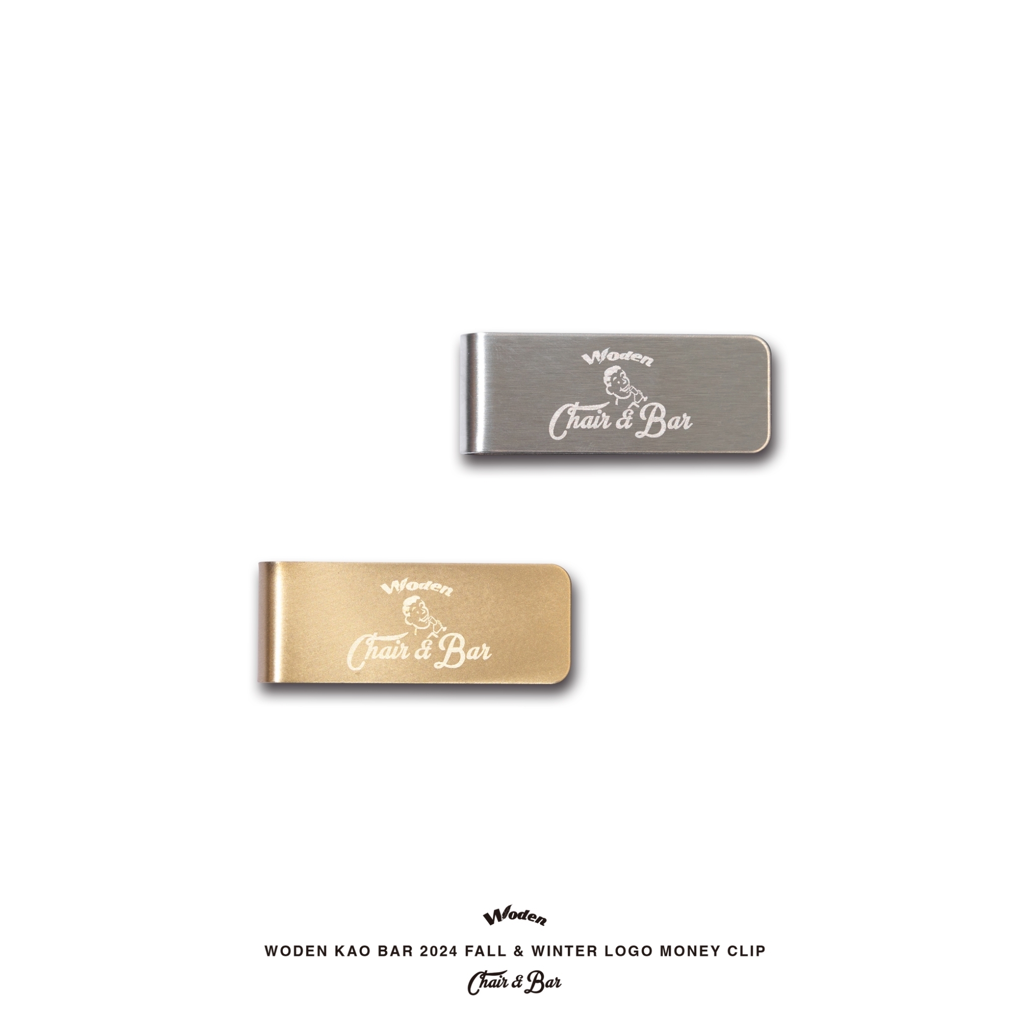 WODEN KAO Bar LOGO Money Clip