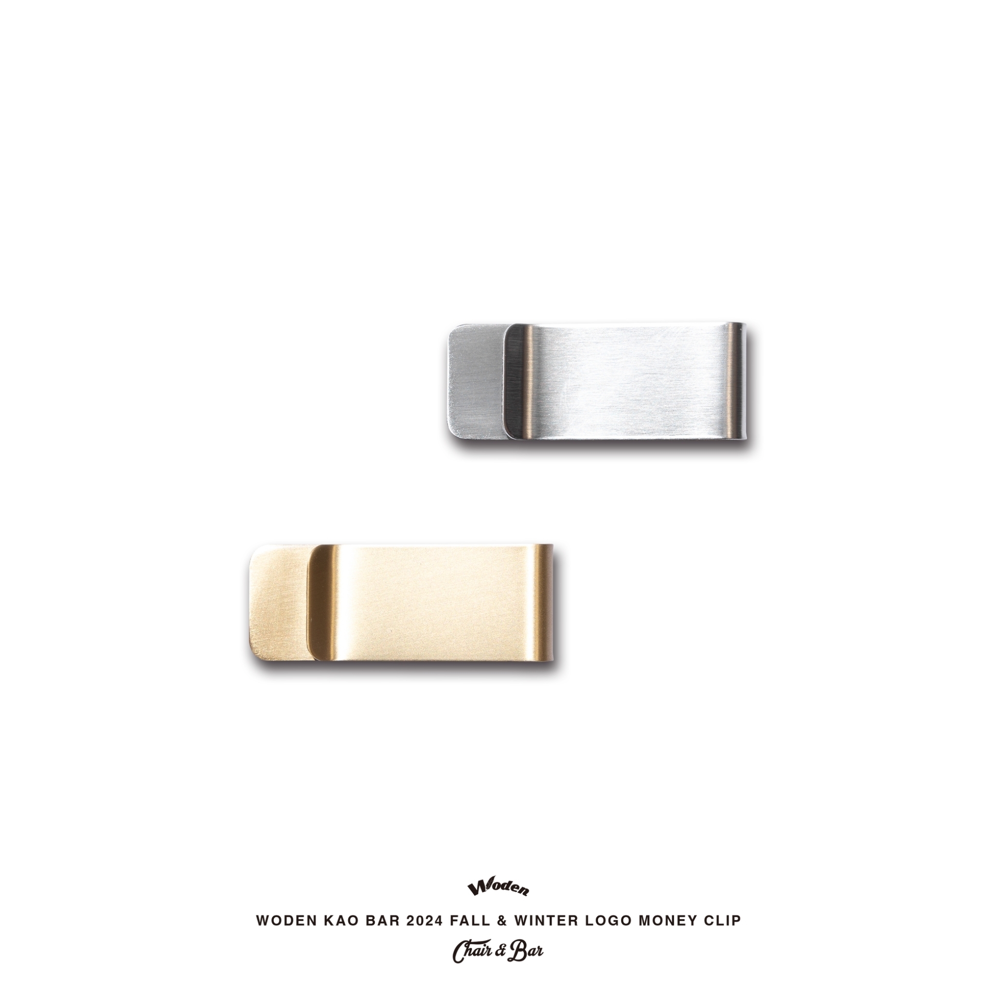 WODEN KAO Bar LOGO Money Clip