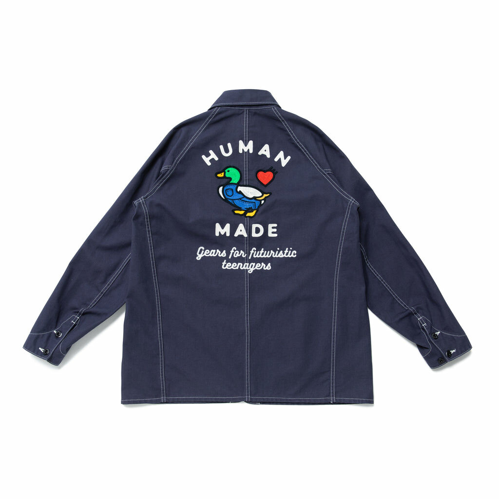 2022SS HUMAN MADE COVER ALL 襯衫 外套 鴨子 刺繡 現貨