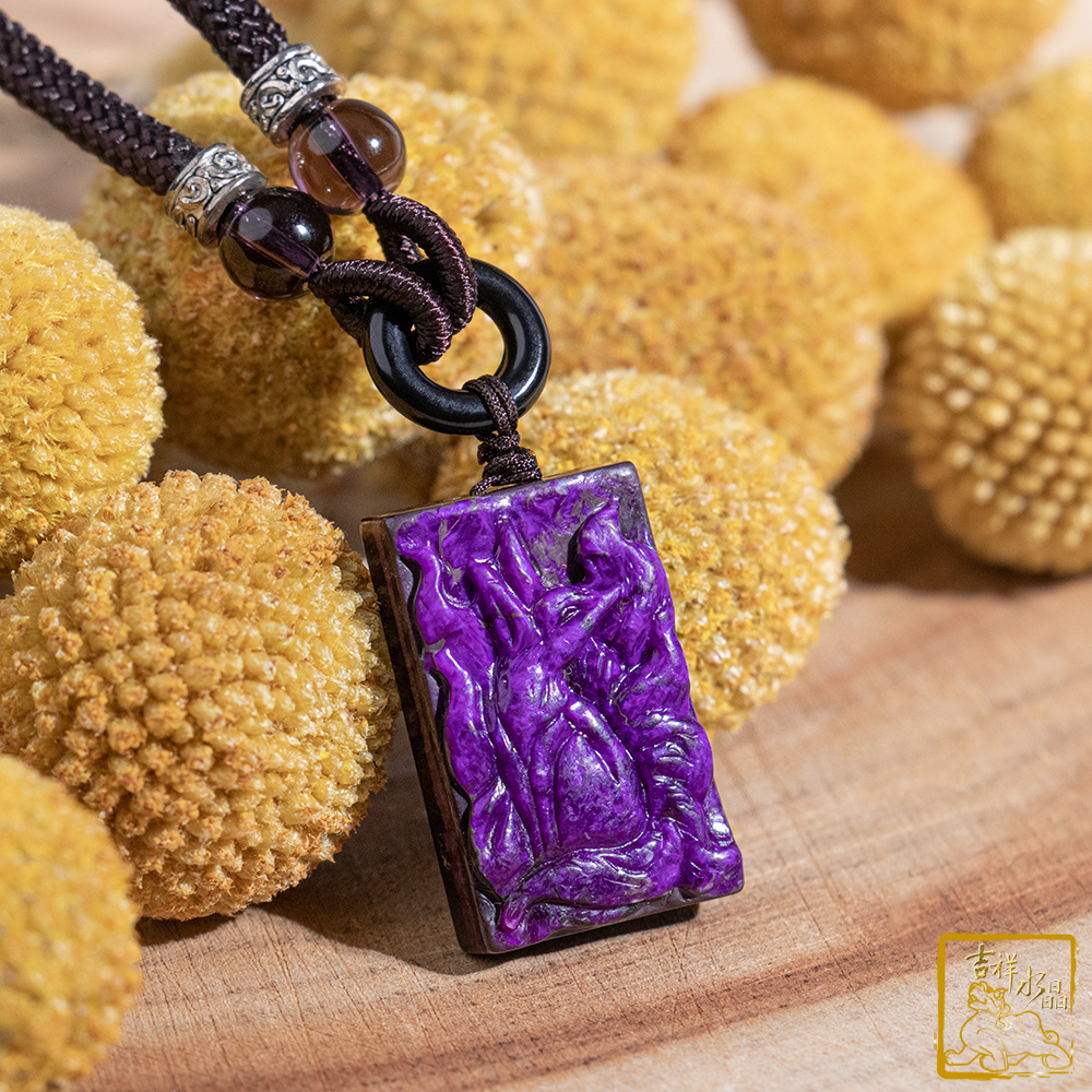 紫舒俱萊九尾狐仙項鍊 5.9g 圓融謙和