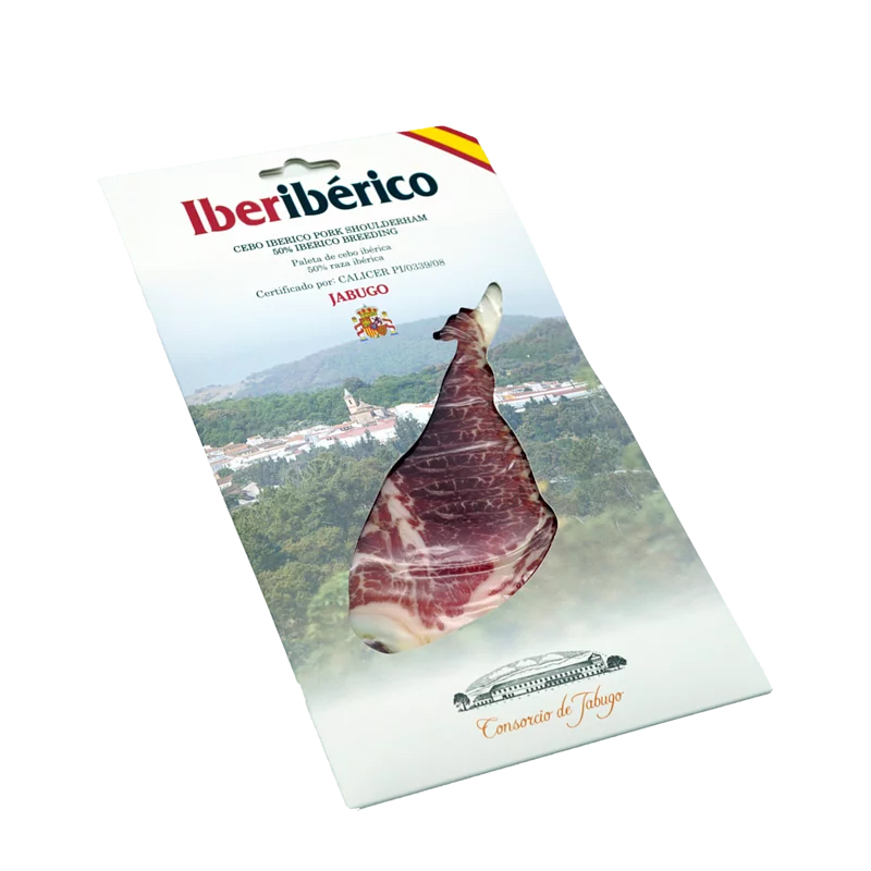 【現貨】西班牙伊比利 IBERICO黑毛豬風乾火腿片 80g 每包12片