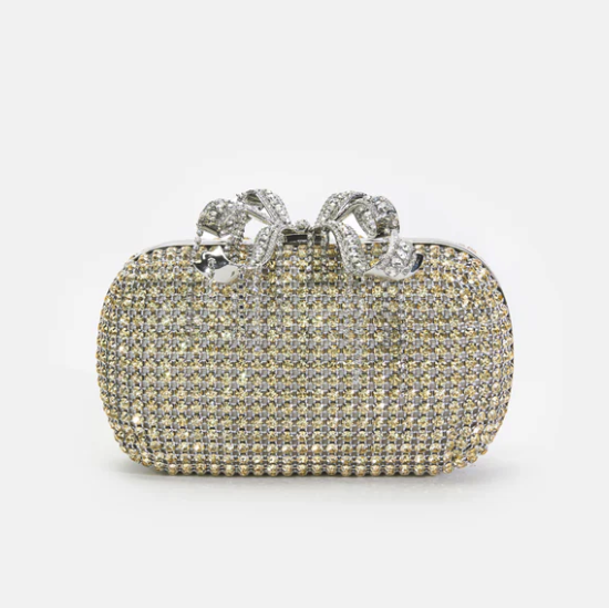 Self-Portrait Chainmail Clutch Bag 4 colors