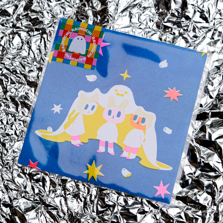 Raimochi｜RISO明信片｜B