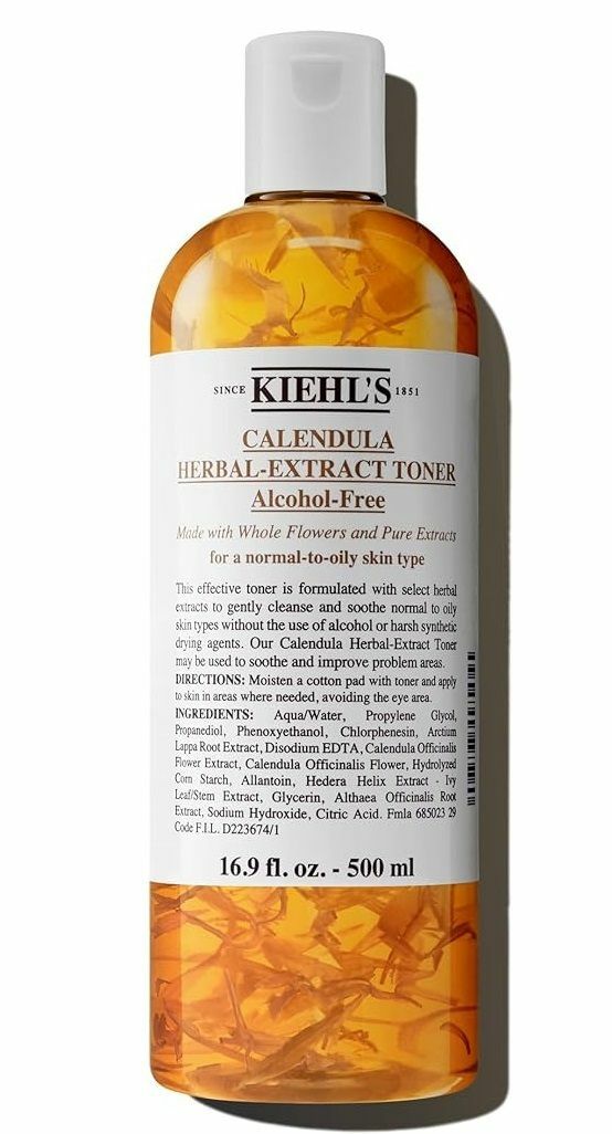 Kiehl's - 金盞花植物精華爽膚水(不含酒精) 500ml (平行進口） (3700194711719)