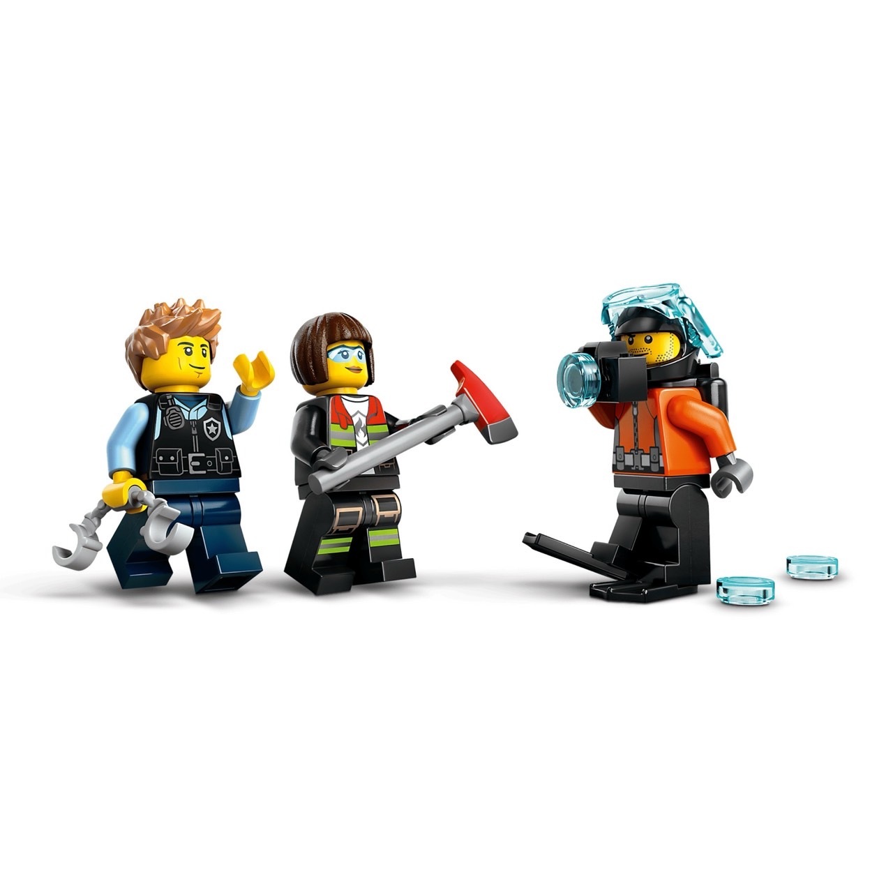 LEGO 60462 直升機、消防車和潛水艇套裝LEGO® City系列