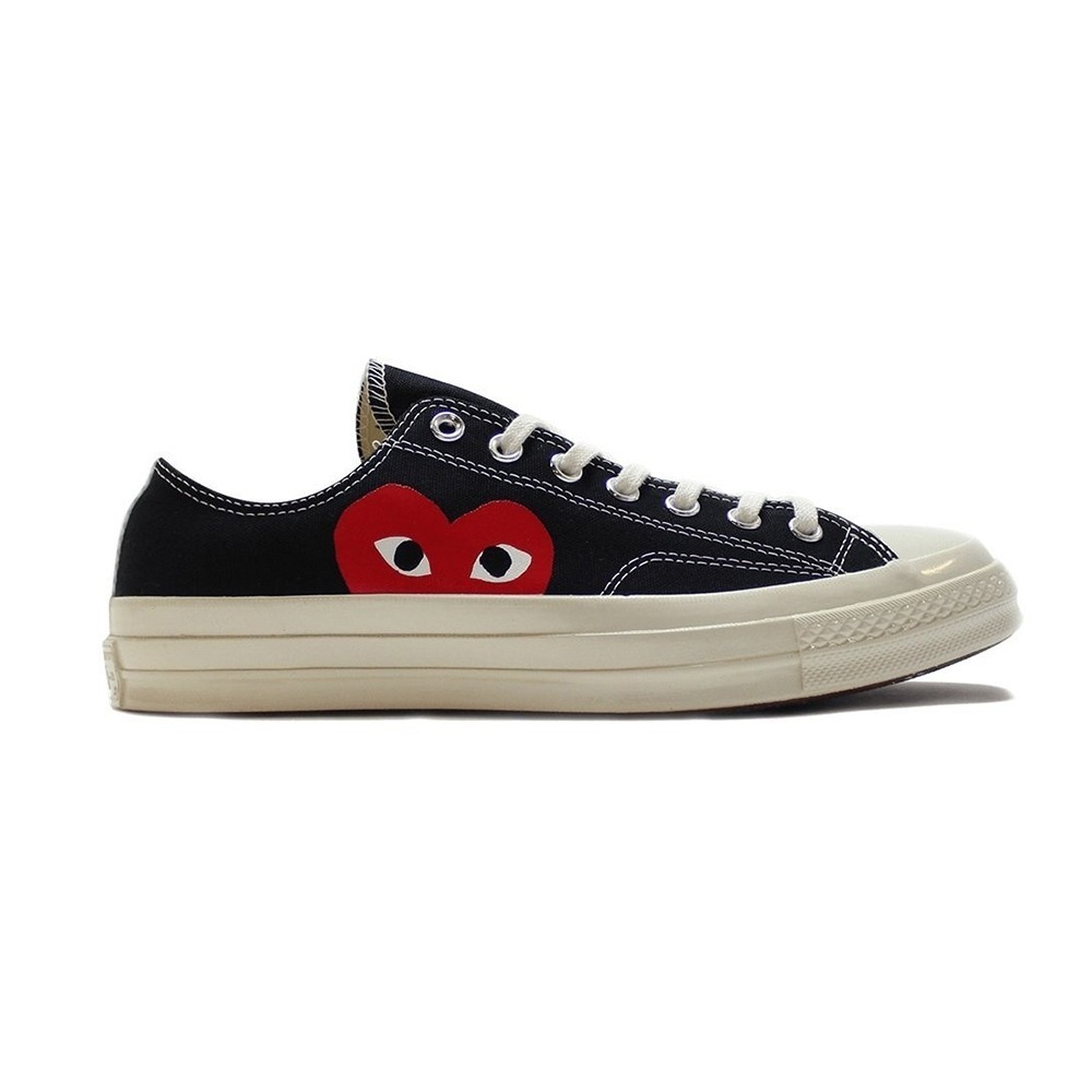 CONVERSE COMME DES GARCONS PLAY CDG 1970 川久保玲 低 現貨 150206C 黑色