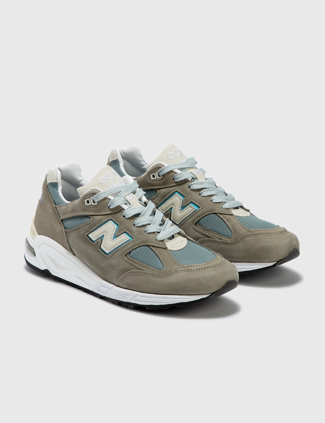 NEW BALANCE 990 V2 M990KBM2 鞋皇 灰綠 復古  美國製 休閒鞋