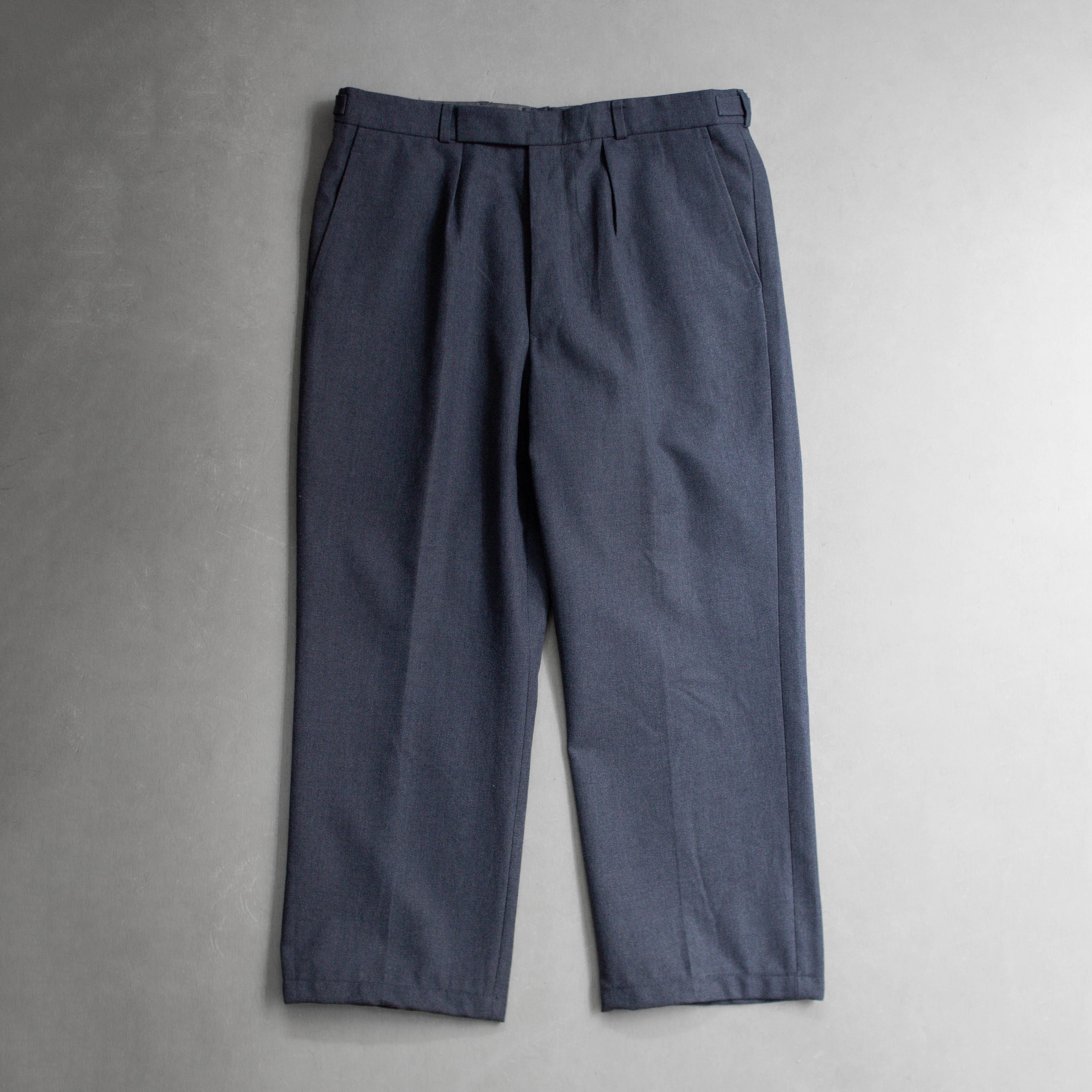 ROYAL AIR FORCE RAF DRESS PANTS 英國 空軍 深藍 直筒 西裝褲