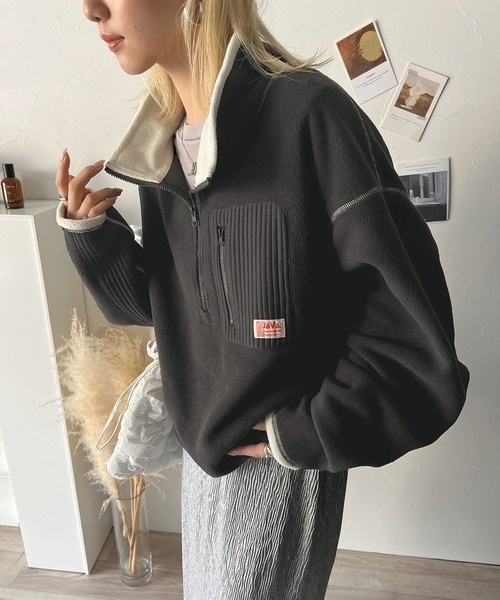 JaVa / Half Zip Fleece Pullover