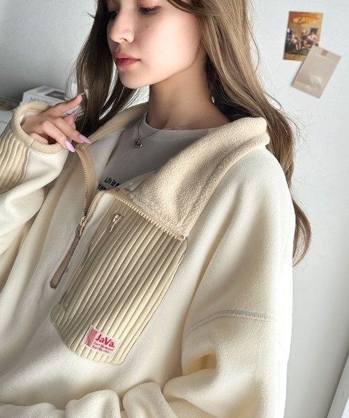 JaVa / Half Zip Fleece Pullover