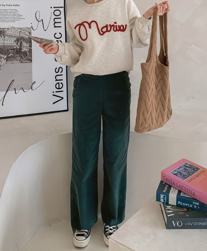 [現貨] Violet 燈心絨休閒褲 [ 3色 / S]