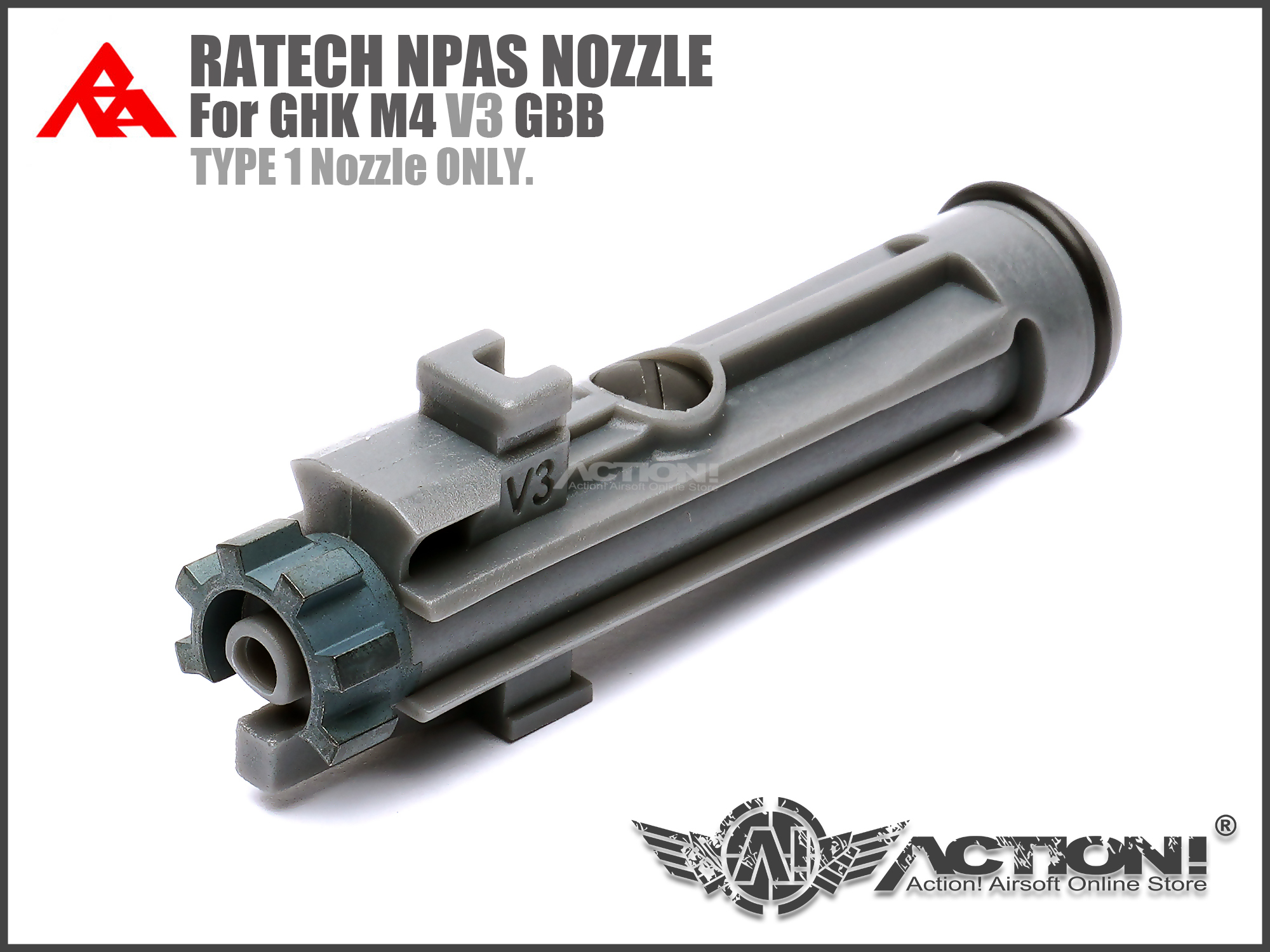 RA-TECH - NPAS 磁力定位可調式飛機座總成《GHK M4 V3 GBB系列專用》