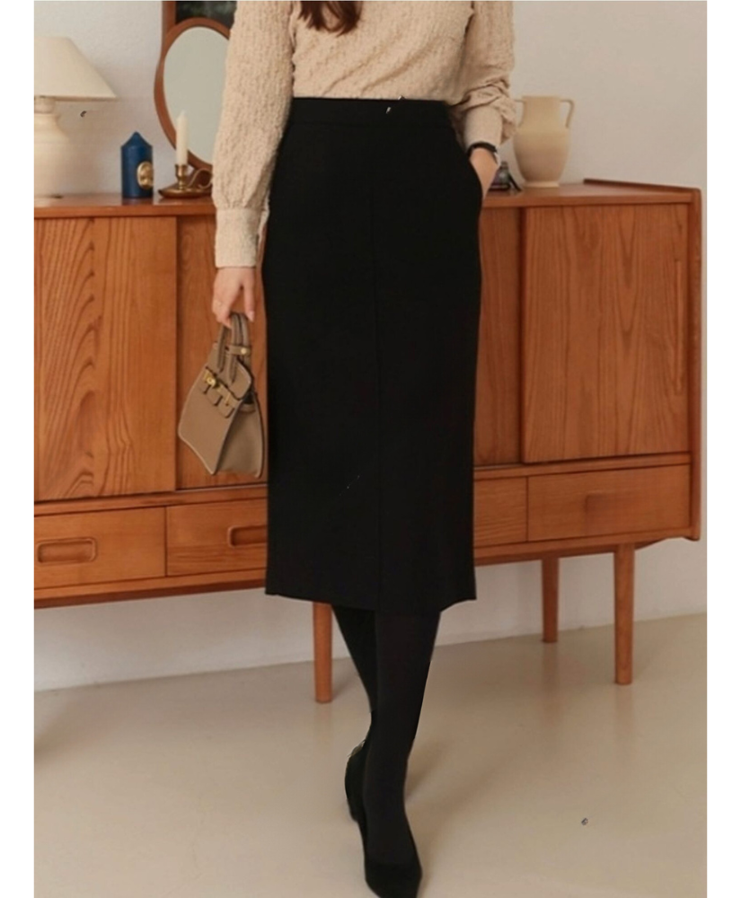 [現貨] Judith 秋冬刷絨百搭裙 [ 2色 / Free,L]