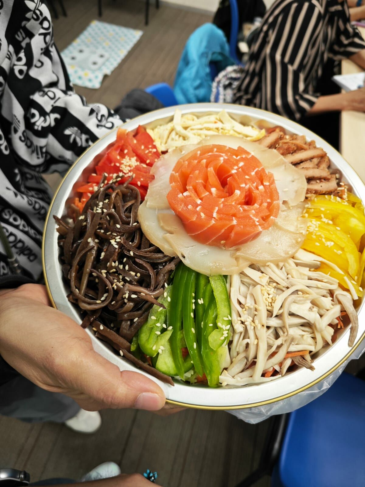 風山水起純素七彩撈起盛