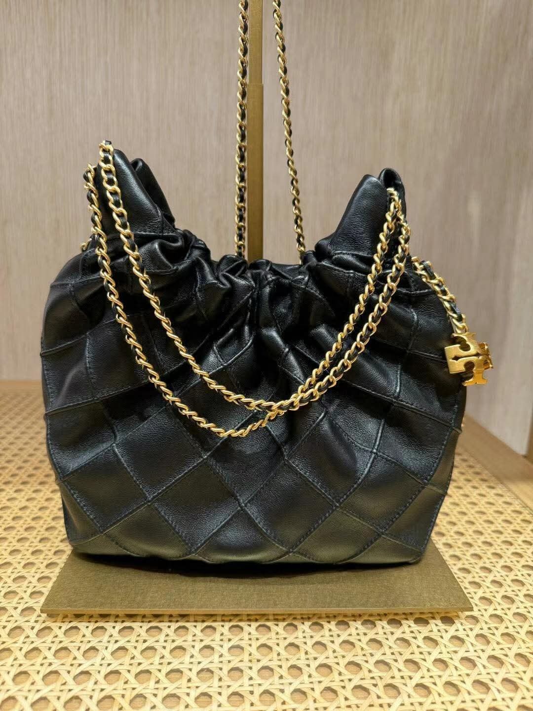 Tory Burch Mini Fleming Soft Hobo Bag