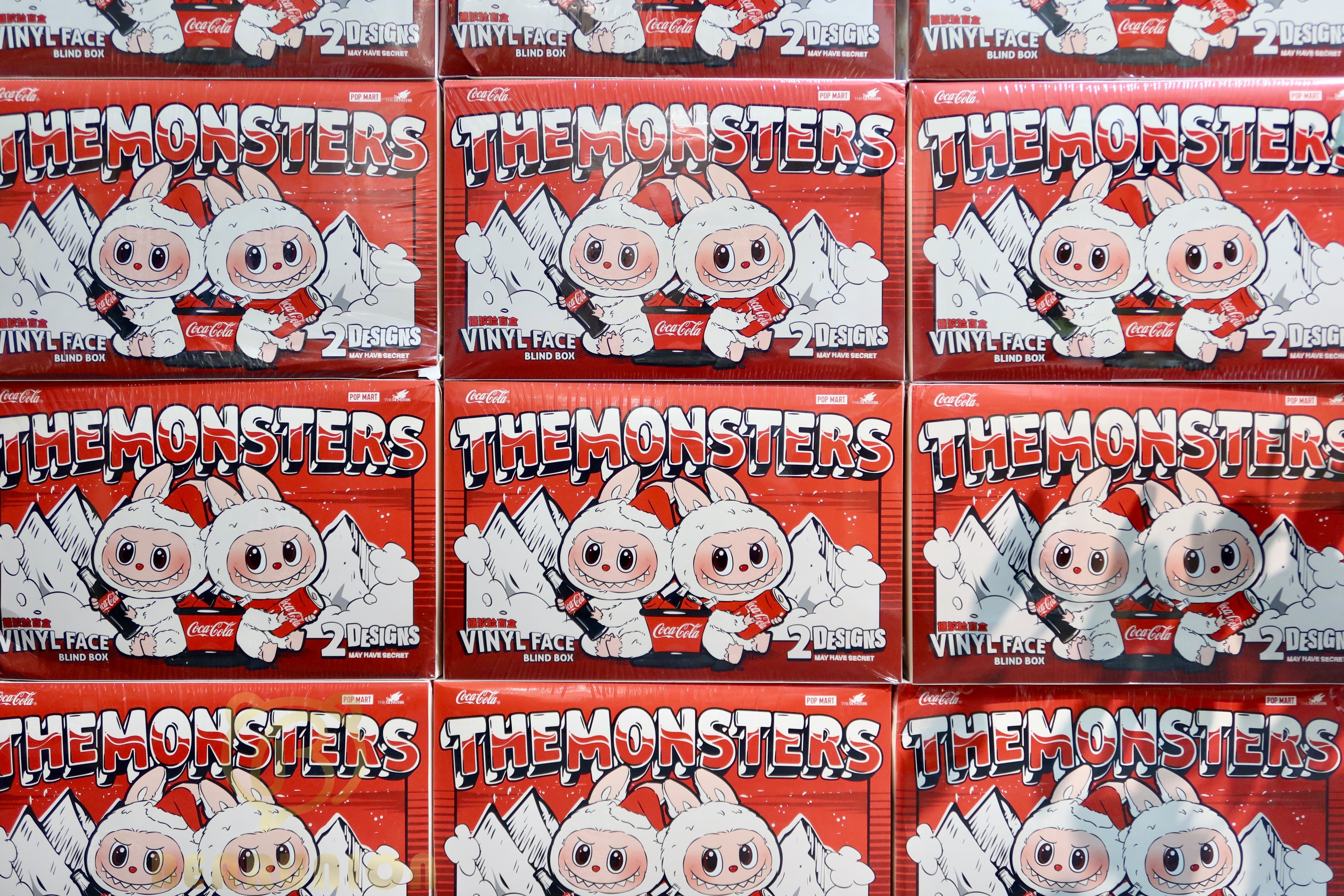 🥇現貨🥇POPMART泡泡瑪特THE MONSTERS可口可樂系列搪膠臉盲盒 LABUBU