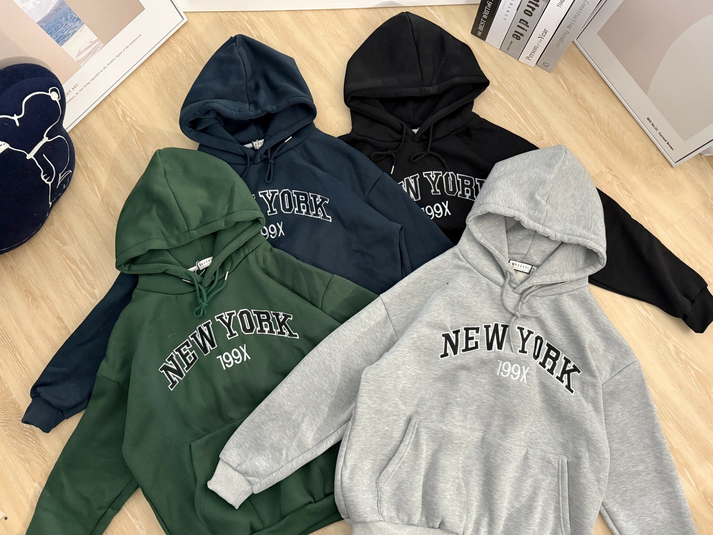 MS-F06  NEW YORK 199X 紐約帽T