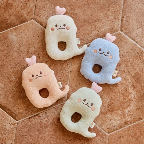 2025新生兒誕生禮物~蛇寶寶安撫手搖鈴