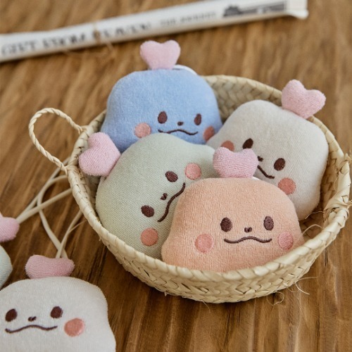 2025新生兒誕生禮物~蛇寶寶圓臉鑰匙圈