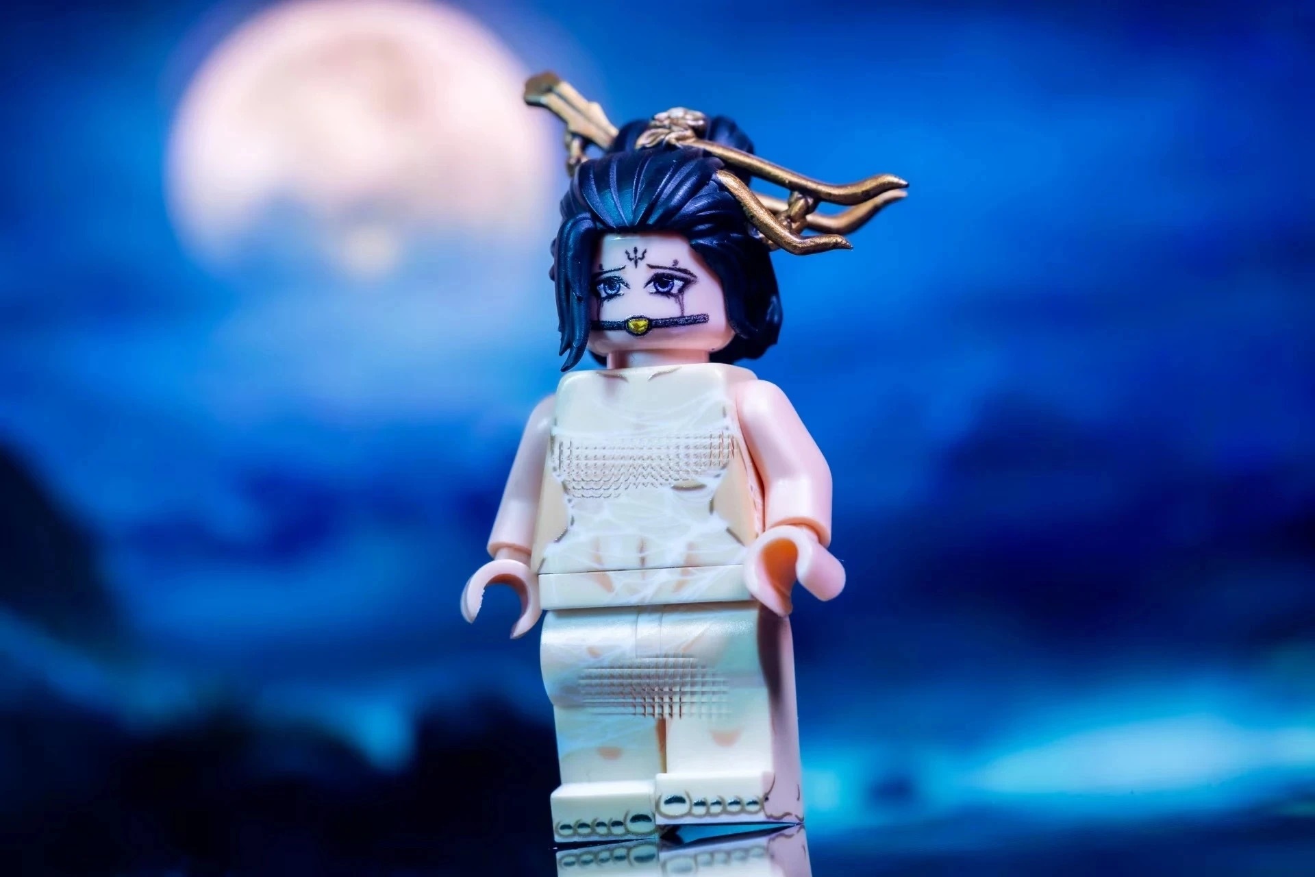 【Minifigs.Factory】蜘蛛精 四妹 金丹版