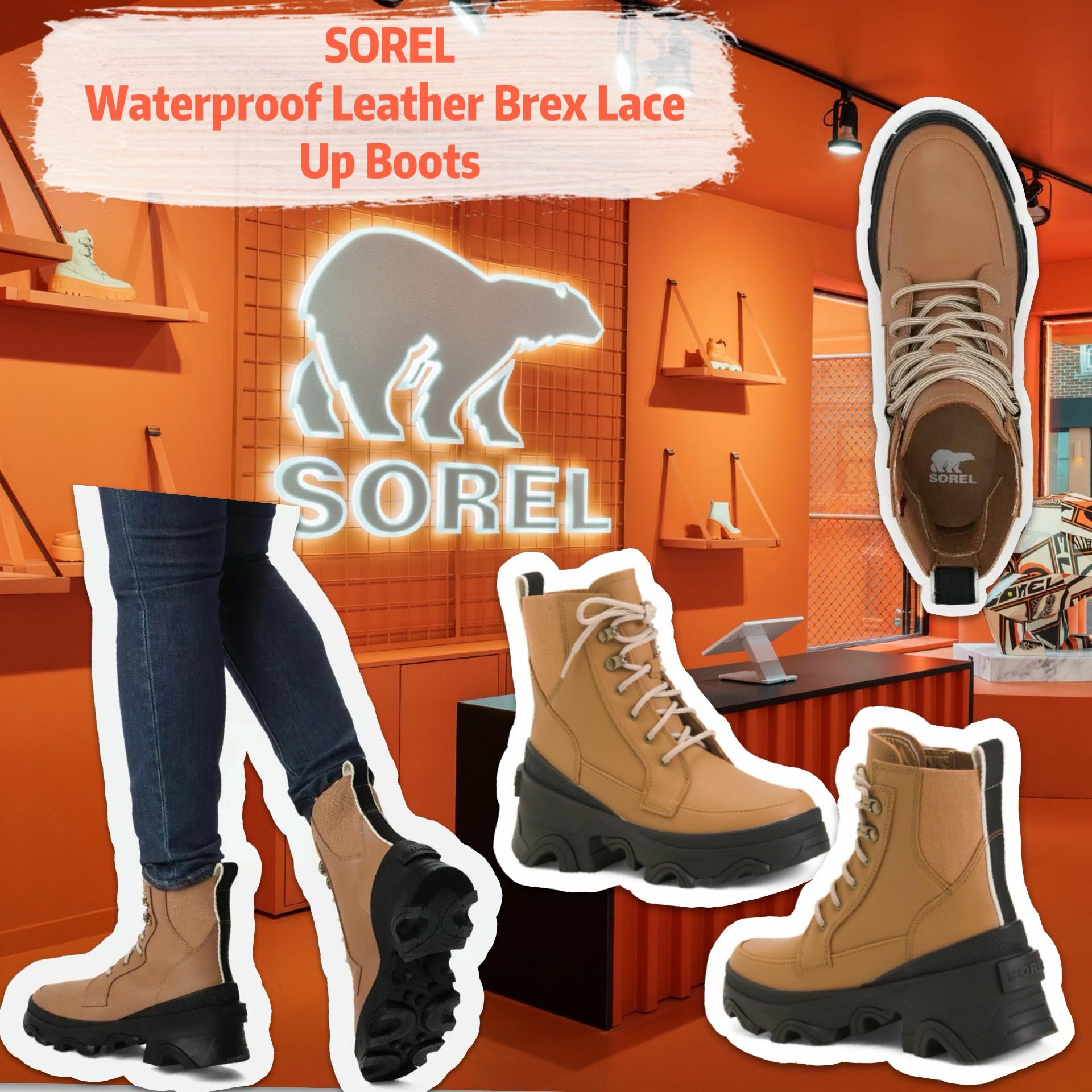 【預購】SOREL Waterproof Brex G122717 女裝靴