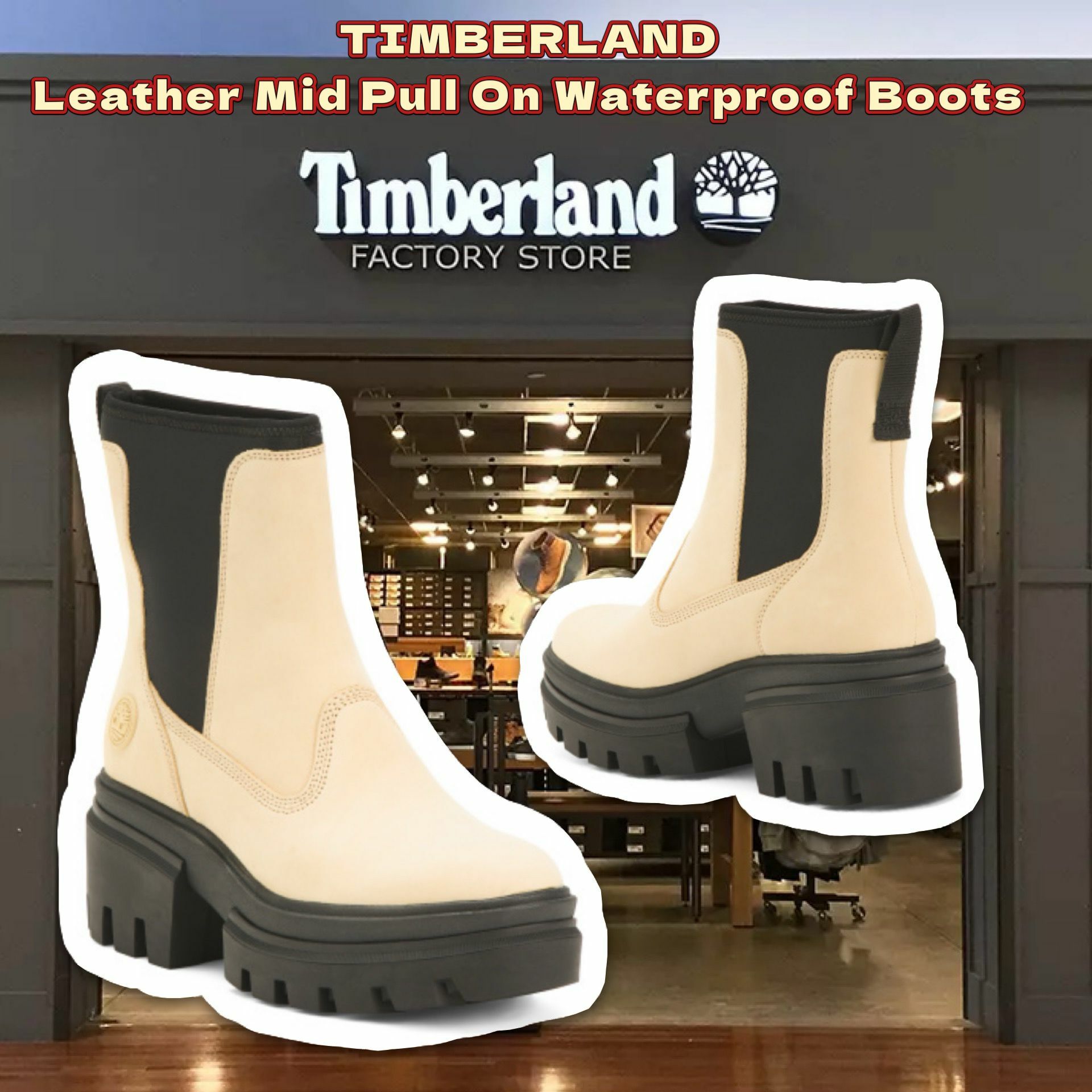 【預購】TIMBERLAND Mid Chelsea G122722 女裝靴