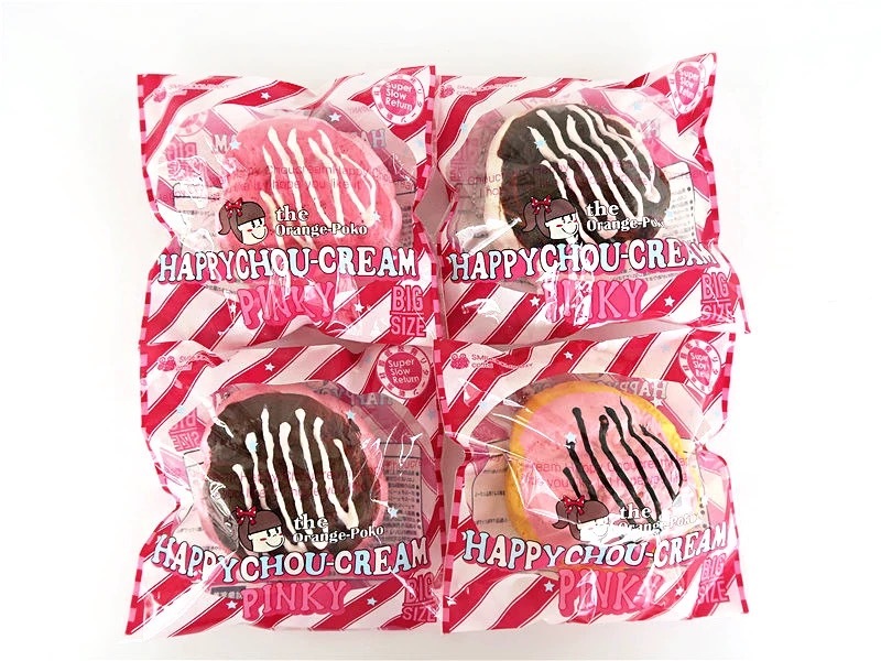 Japan Happy Chou Cream squishy