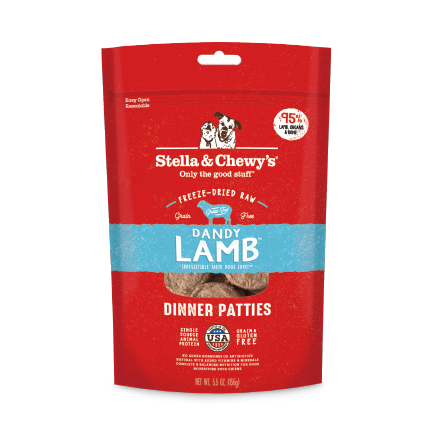 Stella Chewy's 凍乾生肉狗主糧 羊羊得意 (羊肉配方)