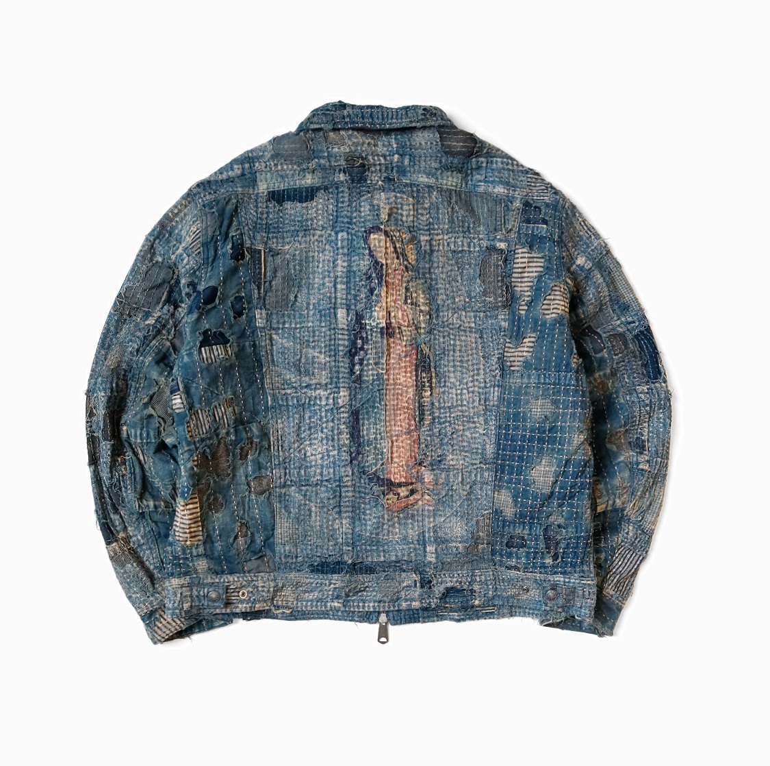 KAPITAL BORO ZIP UP BLOUSON (VIRGIN MARIA) - PRE ORDER ITEM (預訂中)