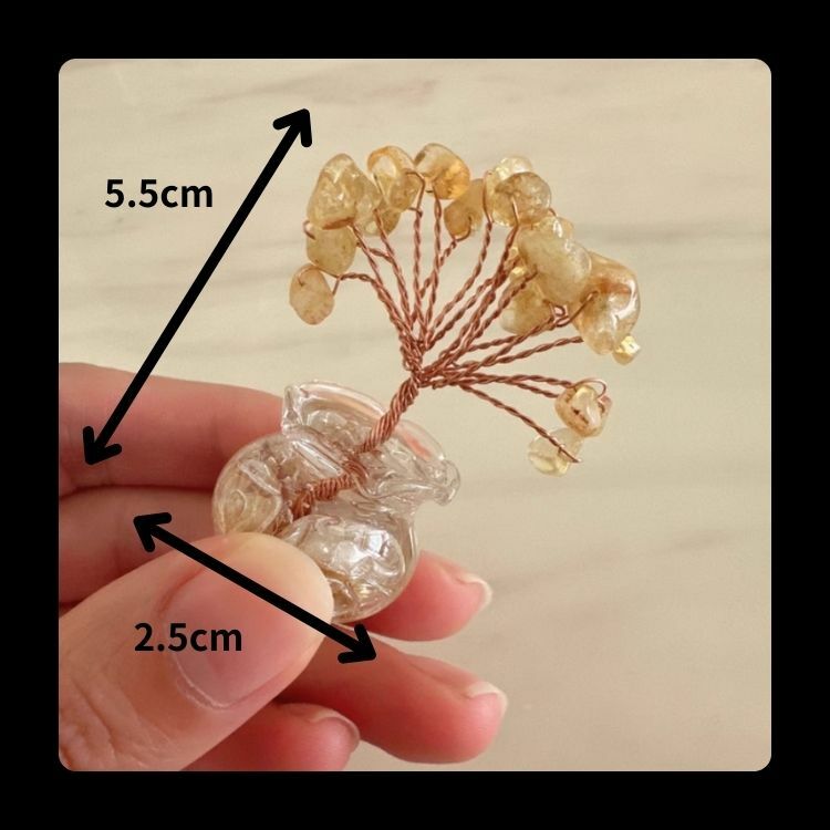 招財樹｜旺運福氣黃水晶樹