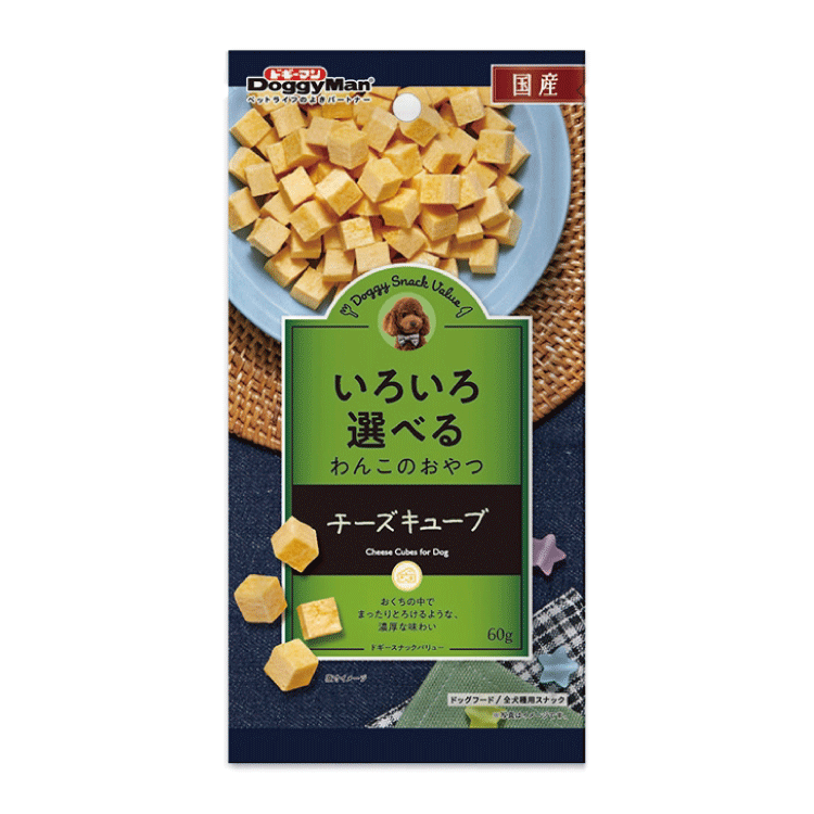 Doggyman|超值 芝士方粒60g (DYM-8253)