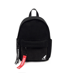 [TW] Kangol CORDUROY BACKPACK,20 BLACK, 62551741 (TKG11)