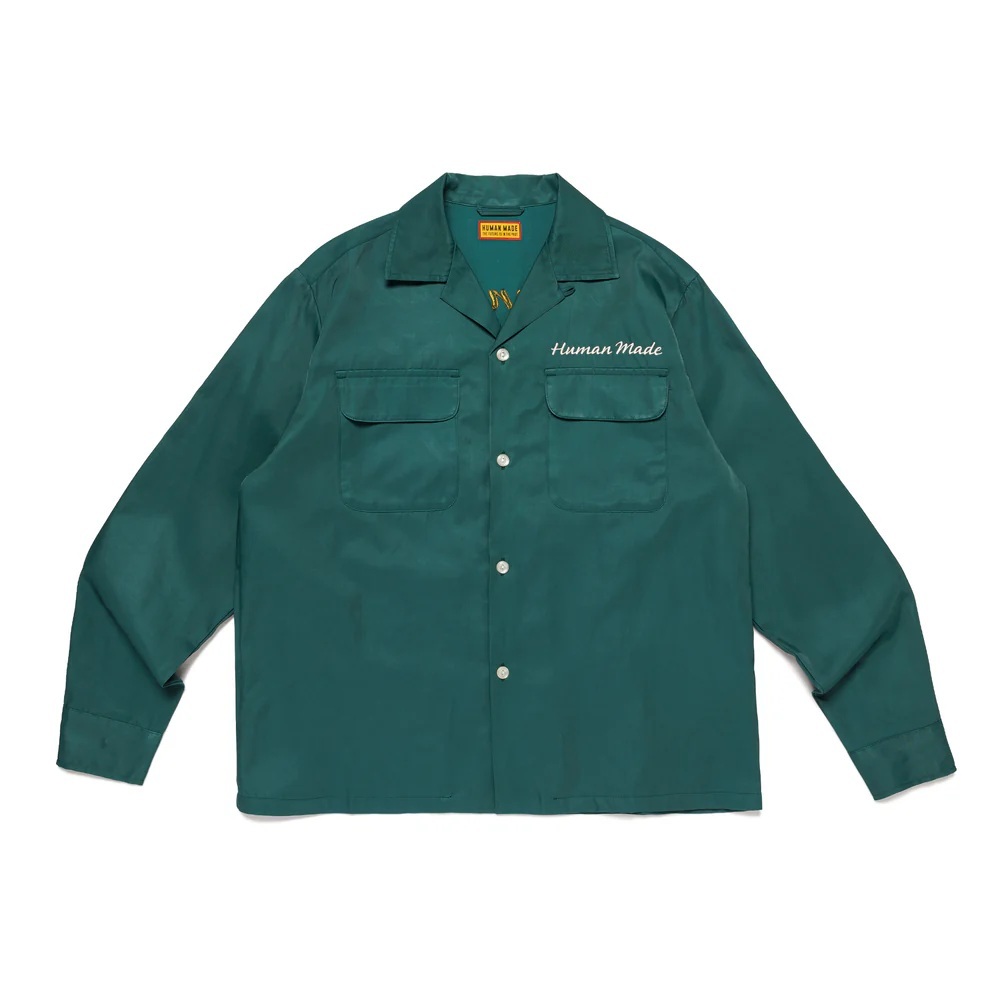 HUMAN MADE BOWLING SHIRT - GREEN PRE ORDER ITEM (預訂中)