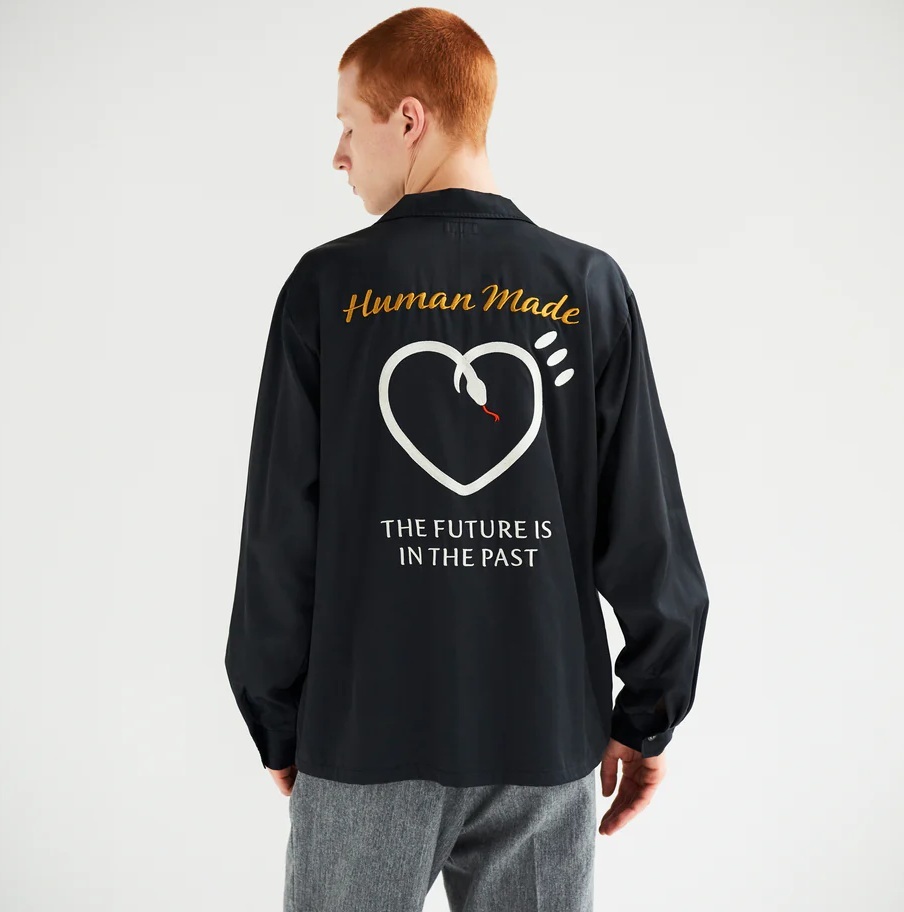 HUMAN MADE BOWLING SHIRT - BLACK PRE ORDER ITEM (預訂中)