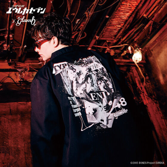 223419 Pbandai 預訂 2025/3月 交響詩篇エウレカセブン×glamb バレエメカニックコーチジャケット