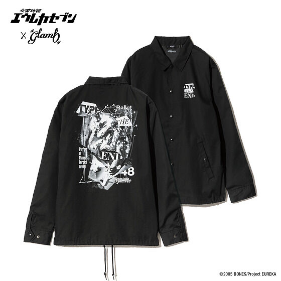 223419 Pbandai 預訂 2025/3月 交響詩篇エウレカセブン×glamb バレエメカニックコーチジャケット