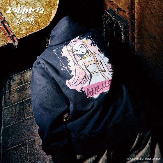 223528 Pbandai 預訂 2025/3月 交響詩篇エウレカセブン×glamb アネモネフーディ