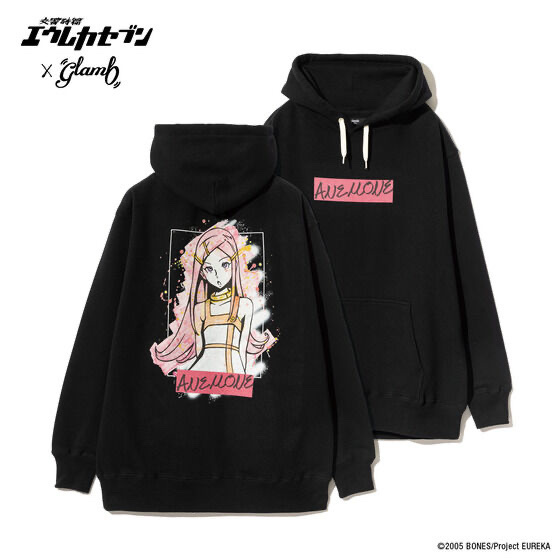 223528 Pbandai 預訂 2025/3月 交響詩篇エウレカセブン×glamb アネモネフーディ