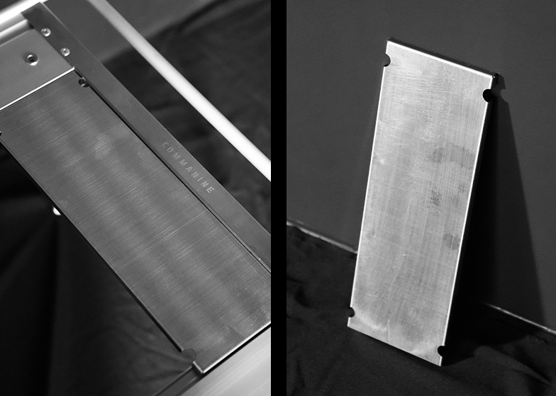 Comma Nine｜0.5 unit plate｜0.5 單位板｜不鏽鋼