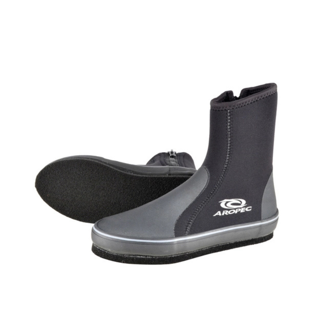 *新款*AROPEC 5mm長筒毛氈底套鞋 BT-50-1BF-BK