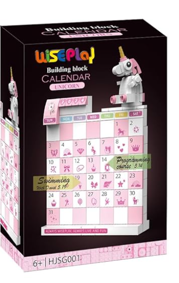 building block calendar