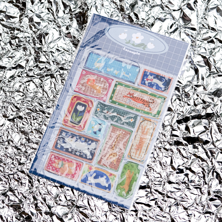 一氏夫婦 Escouple｜轉印貼｜動物